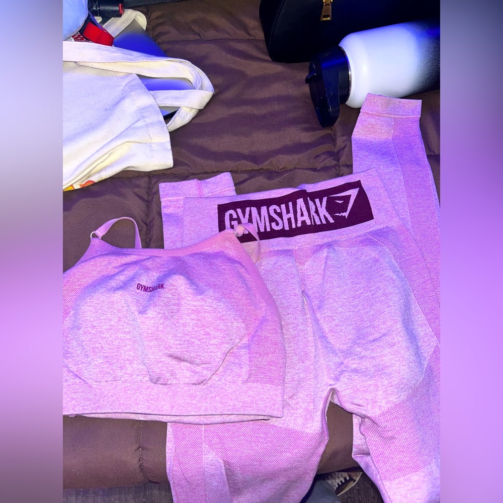 Pink Gymshark Set XS